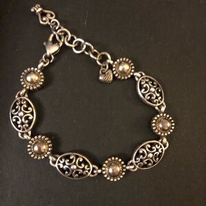 Brighton Silver Filigree Bracelet